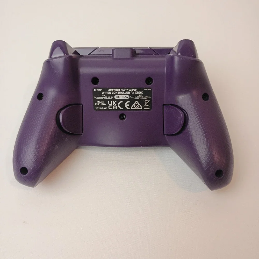 PDP Afterglow Wave LED Purple Controller for Xbox Series X|S & Xbox One